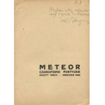 Meteor. Czasopismo poetyckie. Zeszyt trzeci z grudnia 1928 roku [okł. Kazimierz Sowiński]