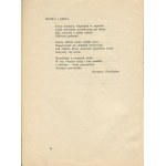 Meteor. Časopis Poezie. První číslo z února 1928 [obálka P. Halpernówna].