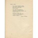 Meteor. Czasopismo poetyckie. Zeszyt pierwszy z lutego 1928 roku [okł. P. Halpernówna]