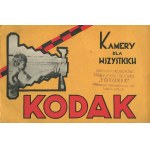 Zestaw trzech katalogów reklamowych sprzętu fotograficznego firmy Kodak [lata 30.]