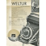 Satz von zwei Werbekatalogen für fotografische Ausrüstungen der Firma Welta [1930er Jahre].