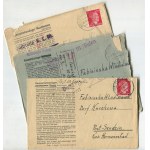 [set of 10 letters] Correspondence of Tadeusz Fabisinski, head of school in Byczyna, from Mauthausen concentration camp [1943-1944].