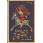 Kalendarzyk na rok 1928. Czekolada E. Wedel