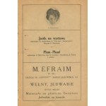 Teatr Qui Pro Quo pod dyrekcją Jerzego Boczkowskiego. Program rewii Gabinet figur wo(j)skowych [1929] [okł. Tadeusz Gronowski]