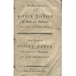 [AREJUAL Juan Manuel]-Description of yellow fever for physicians and surgeons in the c. and c.k. Austrian countries [Cracow ca. 1805].