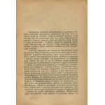 DYMOWSKI Tadeusz - Jak się mamy ratować przed zalewem żydowskim. Mowa wypowiedziana w Krakowie na wiecu Towarzystwa Rozwój [1922]