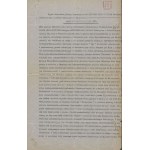 [Potocki - Zamoyski] Collection of genealogical and property documents concerning the Potocki, Szwykowski and Zamoyski families, 1870s. - 1940