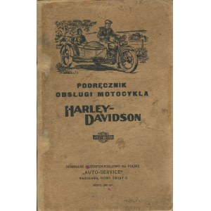 Podręcznik obsługi motocykla Harley-Davidson. Model 1200 cm [1930]