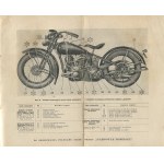 Harley-Davidson motocykl servisní příručka. Model 1200cm [1930].