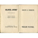 PIECHAL Marian - Krzyk z miasta [1929] [DEBIUT] [okł. Kazimierz Sowiński]
