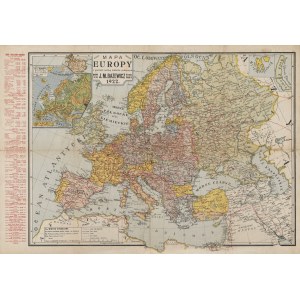 [Map] BAZEWICZ J. M. - Map of Europe [1922].