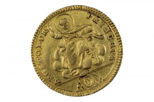 Vatican City, Church State, Pius VII, doppia Gold coin