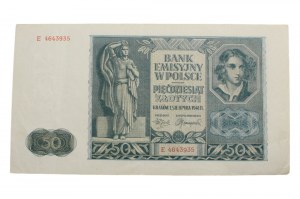 50 zloty 1941 E series