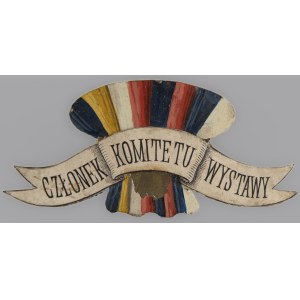 Odznaka Członek Komitetu Wystawy (Lwów 1894)