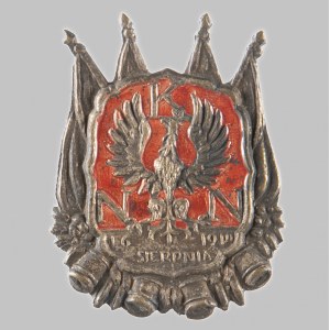 Odznaka upamiętniająca utworzenie w Krakowie Naczelnego Komitetu Narodowego, N.K.N. 16 SIERPNIA 1914