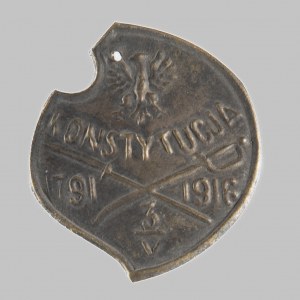 Odznaka pamiątkowa, rocznicowa KONSTYTUCJA 3. V 1791 1916
