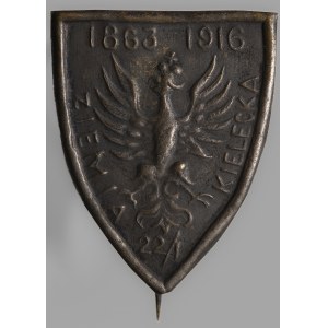 Odznaka patriotyczna Ziemia Kielecka 1863-1916