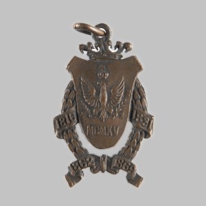 Odznaka patriotyczna Uniwersytet Warszawski 1915