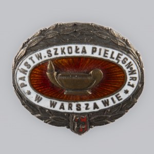 Odznaka pamiątkowa, Państwowa Szkoła Pielęgniarska Nr. 1 w Warszawie