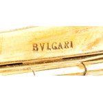 BULGARI: 18K gold powder case, 1940s