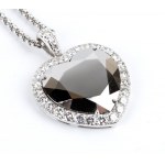 CHOPARD, Happy Hearts collection: diamond gold necklace and pendant