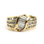 SALVINI: diamond gold band ring