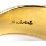 SALVINI: diamond gold band ring