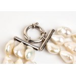 ASCIONE: Three strands freshwater pearl necklace
