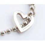 GUCCI: Toggle Heart silver necklace
