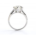 Gold ring with diamonds