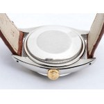 ROLEX Explorer Date: extremely rare steel and gold wristwatch ref. 5701, 1960