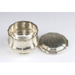 Pair of French silver tea caddies - Paris circa 1890, silversmith ANDRE AUCOC (1877-1911)