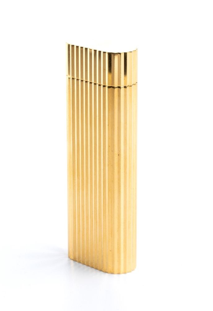 Le Must de CARTIER lighter 1980s Online auction Online bidding Price OneBid