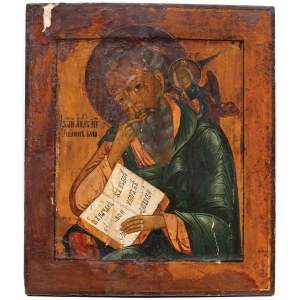 IKON, HOLY John the Evangelist, Russia, 18th / 19th century.