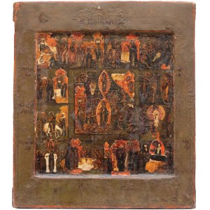 ICCON, PRAISE OF THE RESURRECTION, Russia, 19th / 20th century.