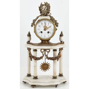CHIMBER CLOCK, COLUMN, France, Paris Adolphe Mougin, early 20th century.