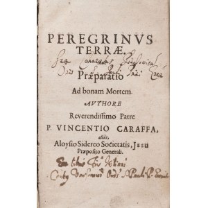 Vincentio CARAFFA, DZIEŁA