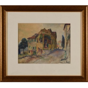 Grott Teodor (1884-1972) Stare domy w Fiesole