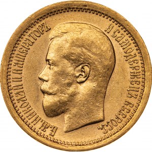 7,5 rubla 1897, АГ, Rosja, Au 900, 6,48 g
