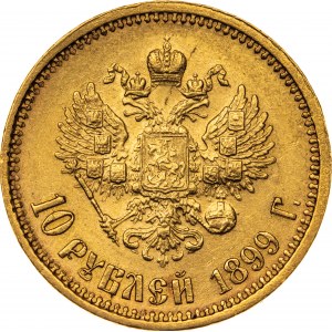 10 rubli 1899, ФЗ, Rosja, Au 900, 8,64 g