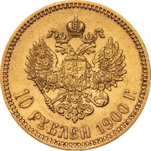 10 rubli 1900, ФЗ, Rosja, Au 900, 8,61 g