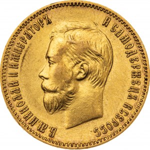 10 rubli 1901, AP, Rosja, Au 900, 8,63 g