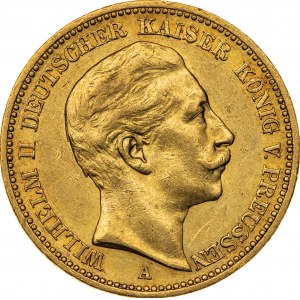 20 marek 1891, A-Berlin, Niemcy, Au 900, 7,97 g