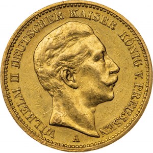20 marek 1897, A-Berlin, Niemcy, Au 900, 7,99 g