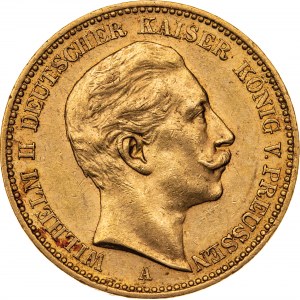 20 marek 1903, A-Berlin, Niemcy, Au 900, 7,99 g