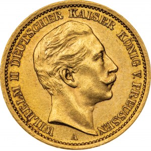 20 marek 1906, A-Berlin, Niemcy, Au 900, 7,99 g