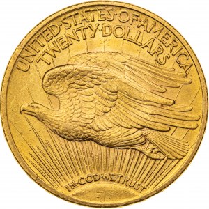 20 dolarów 1922, USA, Au 900, 33,54 g