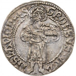 ŚLĄSK, Ks. wrocławskie, Maciej Korwin 1469-1490, Wrocław, grosz