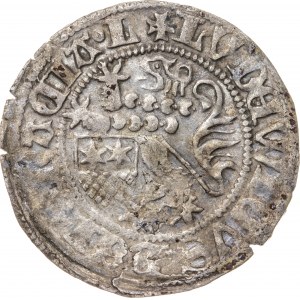 Niemcy, landgrafa Dolnej Hesji Ludwik II Szczery (1458-1471), grosz tarczowy