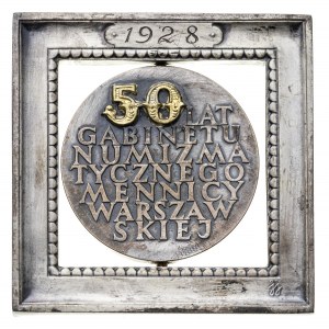 medal 50 lat GABINETU NUMIZMATYCZNEGO, 1978